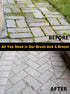 Moss Removal Deck Crevice Cleaning Tool- 2 Paver Brushes Tool for Weeding Between Pavers, Wire Brush with Weed Hook, Deck Cleaner, Crack Weeder, P...