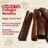 Natural Farm Bully Coated Gourmet Collagen Sticks (12 Inch, 3 Pack), Real Bully Beef Coated, 95% Natural Collagen Dog Chews, Supports Healthy Join...