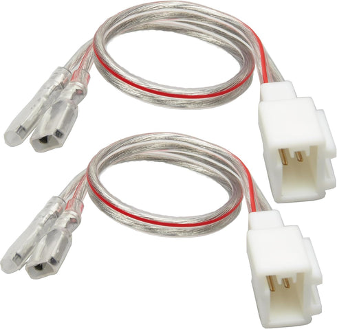 Nulth Front Door Speaker Wiring Harness Adapter Replacement for Hyundai Accent/Azera/Tucson 2005-2021 DashTweeter Speaker Connector Plug Cable Plu...