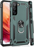 IKAZZ for Galaxy S22 Plus Case,Military Grade Shockproof Heavy Duty Protective Phone Cover Pass 16ft Drop Test with Magnetic Kickstand Car Mount H...