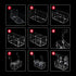 Fish Breeding Box for Aquarium Acrylic Fish Tank Breeder Divider Box with Suction Cups Transparent Hatchery Hanging Incubator for Fishes Shrimp Cl...