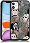 Horror Flowers Scary Phone Case Fit for iPhone 11, TPU iPhone Case Shockproof Ghostface Fashion Design Phone Cover Gift for Boy Girl Men Women...
