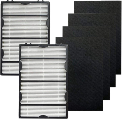 PUREBURG HPAF60 True HEPA Replacement Filter Set Compatible with Holmes Filter B Fits HPAF60 HAPF600 HAPF60 HAPF600D-U2 HAP8650B HAP8650B-NU Biaon...
