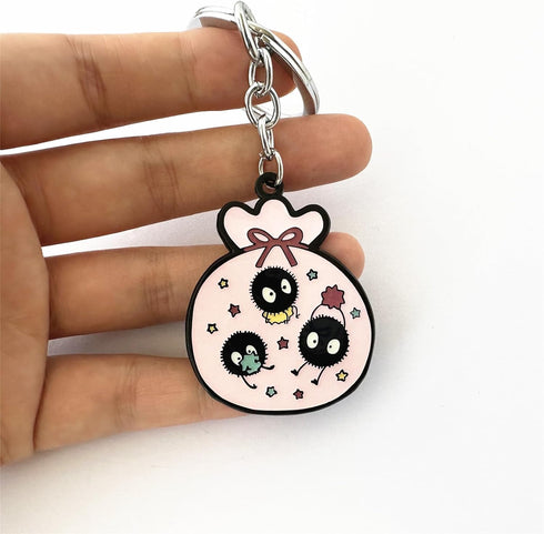Cartoon Cute Anime Keychain, Zinc Alloy Anime Key Chain for Women and Men...