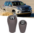 Gear Shift Knob, 5 Speed Manual Gear Shift Knob Lever Fit for 4Runner/Hilux/Land Cruiser Prado 33504-20120-C0(Brown)...