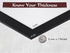 The Foamory EVA Foam Cosplay - 2mm Thick (1mm to 10mm) - Extra Large Foam Sheets - Black or White - 35" x 59" Sheet - Ultra High Density Craft Foa...