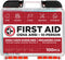 Be Smart Get Prepared OSHA/ANSI First Aid Kit - 10 Person, 100 Pieces - Designed for Home, Business, School, Industrial, and Restaurants - Compact...