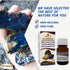 1 Pack Pure & Natural Blue Amber Oil Cold Pressed El Hawag Elhawag Natural Concentrated Crude Perfect Fresh for Body & Skin No Additives Non Gmo K...