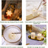 UCINNOVATE 4 in 1 Candle Accessory Set - Wick Trimmer, Snuffer, Dipper, Storage Tray for Candle Lovers, Holidays (Gold)...