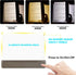 Full Page Magnifier, Ultra Bright 12 LEDs Handheld Magnifying Glass with Cool/Warm White Light, Adjustable Brightness Illunimated Magnifier for Ey...