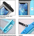 7 Pcs Waterproof Phone Pouch, Universal IPX8 Floating Waterproof Cell Phone Case Dry Bag, Compatible with Most Cell Phone on Market, Waterproof Ph...