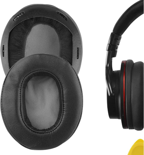 Geekria QuickFit Replacement Ear Pads for SONY MDR-1A, MDR-1ADAC Headphones Ear Cushions, Headset Earpads, Ear Cups Cover Repair Parts (Black)...