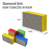 4pcs Diamond Hand Polishing Pads for Ceramic Tile Glass Grinding,Sanding Blocks Polishing 60#,100#,200#,400#...