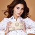 3 Pcs Corduroy Cosmetic Bag Smile Face Aesthetic Preppy Makeup Bag Corduroy Toiletry Aesthetic Pouch Travel Smile Bags for Women Purse Corduroy Ma...
