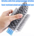 4-in-1 Grout Brush with Squeegee,Durable Bristles,Heavy-Duty Scrub Brushes for Cleaning with Stiff Bristles Cleaning Brush for Bathroom & Kitchen,...