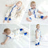 Miracle Baby Sleeping Sack with Feets TOG 0.5 Sleepsack Toddler Sleep Sack with Legs 100% Cotton Sleeveless Baby Wearable Blanket Baby Sleeping Ba...