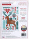 Dimensions 70-08991 Nordic Winter Embroidery Christmas Cross Stitch Kit, 5'' x 7'', 14 Count White Aida, Multi...