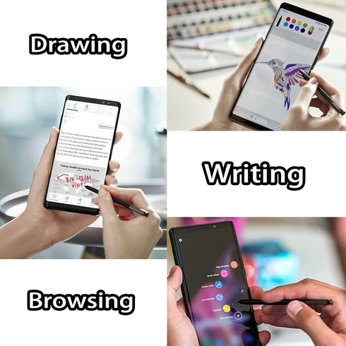 2 Pack Galaxy Note 9 Stylus Pen withBluetooth Function Galaxy Note 9 S Pen Stylus Pen Replacement for Samsung Galaxy Note 9 N960 All Versions(Midn...