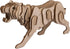 Eco 3D Wooden Puzzle Tiger from Deluxebase. Animal Themed DIY 3D Puzzle Craft Kit. Sustainable Wood Safari Animal Toys. Perfect Model Building Kit...
