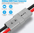 1 Set 350 Amp 600 Volt 2/0 AWG Battery Power Connector (2/0AWG Contact?Gray Housing) (Gray)...