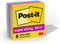 Post-it Super Sticky Notes, 5 Sticky Note Pads, 3 x 3 in., School Supplies for Students, Ideal for Textbooks, Notebooks, Walls and Vertical Surfac...