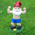 Funny Workout Garden Gnomes Statues 6.2 Inches Outdoor Muscular Fitness Naughty Gnomes Decorations for Yard, Lawn, Patio, Indoor Gnome Figurine fo...