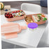 3pcs Stainless Steel Sauce Cup Sushi Dipping Bowl Stainless Steel Ramekin Saucers Bowl Metal Container with Lid Salad Dressing Containers Snack Tr...