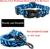 Elegant little tail Dog Collar, Pet Collar Adjustable Collar for Small Medium Large Dogs Soft Puppy Collars with Quick Release Buckle Shark Print ...