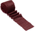 HUIHUANG Burgundy Velvet Ribbon 2 inch Frayed Silk Velvet Fringe Ribbon for Flower Bouquet, Gift Wrapping, Invitations, Holiday Christmas Decor, W...