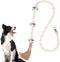 Dog Doorbells, Dog Doorbells for Potty Training, Adjustable Hanging Door Bell with 9 Bells Dog Bells to Go Outside for Small Medium Large Dogs (Na...