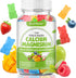Calcium Magnesium Zinc Gummies for Women, Calcium Magnesium Supplement Chewable Calcium 600 mg with Vitamin D3 for Bone Strength Vegan Mixed Fruit...