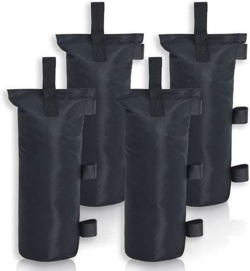 MASTERCANOPY 100lbs Canopy Weight Sandbags (7"x18",Black)...