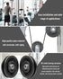 2 PCS 3.5Inch/90mm Nylon Bearing Pulley Wheel, Silent Bearing Replace for Garage Gym Equipment Pulley System, Universal Wearproof Bearing Maximum ...