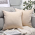 OTOSTAR Pack of 2 Waterproof Outdoor Indoor Throw Pillow Covers 20x20 Inch Garden Decorative Pillow Covers Square Pillowcases Outdoor Patio Cushio...