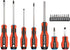 BLACK+DECKER Magnetic Screwdriver Set, 17-Piece (BDHT65003)...