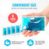 ICEWRAPS Hot & Cold Ice Packs - 3 x 5 in. Soft Gel Ice Packs – Reusable for Injuries Headaches, Joints, Fevers, & More – Made of Pro-Grade, Punctu...