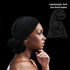 SATINIOR 2 Pieces Stretch Head Wrap Scarf Stretchy Turban Long Hair Scarf Wrap Solid Color Soft Head Band Tie for Women (Black, Grey)...