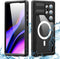 NINKI Compatible with Magsafe Case for Samsung Galaxy S24 Ultra Case Waterproof with Screen Protector,Magnetic Protective Case for Samsung S24 Ult...