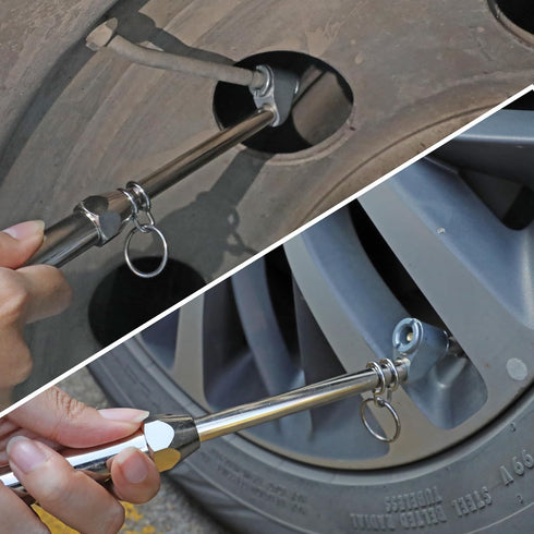 WYNNsky 10-160LBS Tire Pressure Gauge for Car, Truck, Bike, Motorcycle, 80-1100kPa...