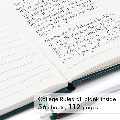 feela 3 Pack Pocket Notebook Journals with 3 Black Pens, A6 Mini Cute Small Journal Notebook Bulk Hardcover College Ruled Notepad with Pen Holder ...
