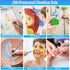 200 Pcs Small Paint Brushes Bulk, Anezus Kids Paint Brushes Detail Fine Brushes with Flat and Round Tip Acrylic Paint Brushes Set for Classroom Wa...