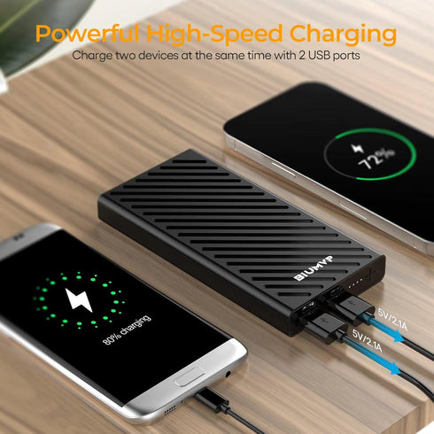 Heated Vest Battery Pack,10000mAh 5V 2A Power Bank Specially Designed for Heated Jacket, Heated Clothes,Heated Coat,Heated Pants....