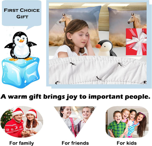 9.84" Penguin Stuffed Animal Plush, Stuffed Baby Penguin Cute Toy for Girls Boys...