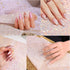 EBANKU Shiny Nail Table Mat, Nail Art Hand Rest Pad for Nail Art Cushion Pillow, Washable Portable Nail Art Manicure Tool Salon Practice Hand Hold...