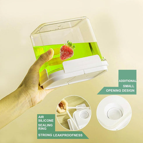 Airtight Food Storage Containers, Multipurpose, Easy to Clean and Organize, Strong Seal...