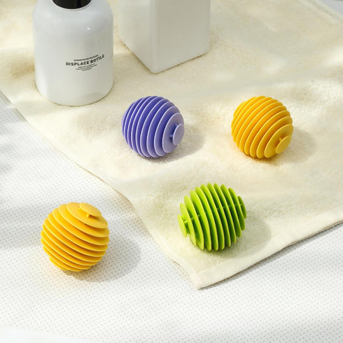 Dryer Balls Laundry Reusable Anti Static?Laundry Agitator Balls for Washing Machine?Tangle Free for Washer,Softens Fabrics, Prevents Tangles, Enha...