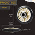 4392065 Dryer Repair Kit with 349241T Drum Roller Kit, 691366 Idler Pulley 341241 Belt by Seentech - Exact fit for Whirlpool & Kenmore Dryers - Replaces AP3131942 AP3098345 AP6010582 WP691366