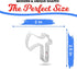 Foose Hatchet Ax Tin Cookie Cutter 2.5 in US Tin Plate Steel...