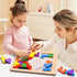 FFTROC Wooden Puzzles for Kids Ages 4-8 8-10 Thick Colorful 3D Russian Blocks and Brain Teaser Tangram Jigsaw STEM Intelligence Toys Educational G...