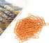 Paper Clips 180pcs, Orange 2.9x0.8cm Paper Clips Bookmarks Cute Paper Clips Small Paperclips for Office School Paper Files Organizing...